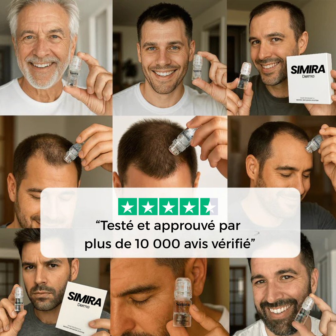 Simira™ Système de repousse des cheveux