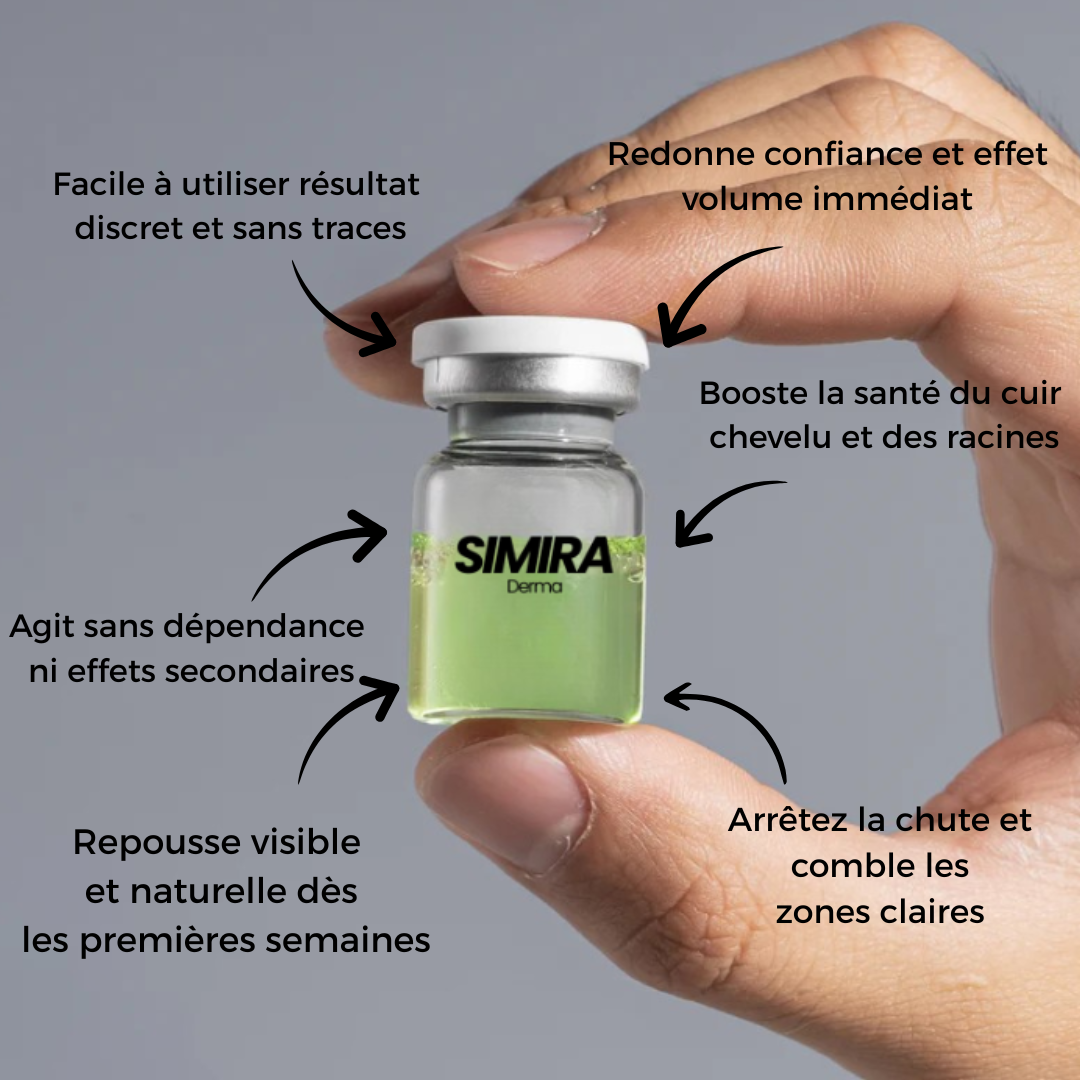 Simira™ Système de repousse des cheveux